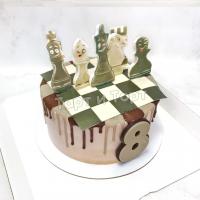 торт с шахматами