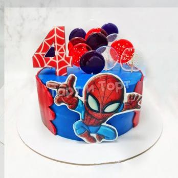 торт человек паук