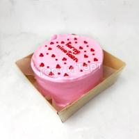 Розовый Бенто торт