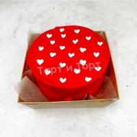 Бенто-торт с сердечками
