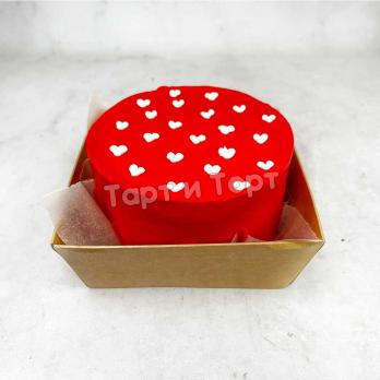 Бенто-торт с сердечками