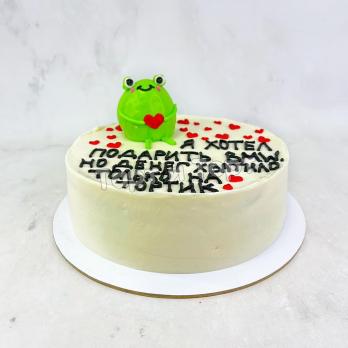 Торт с лягушкой