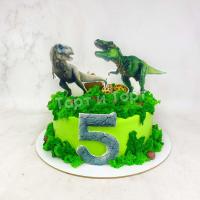 Торт динозавры мальчику