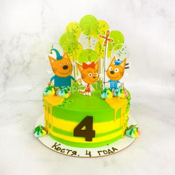 Торт три кота