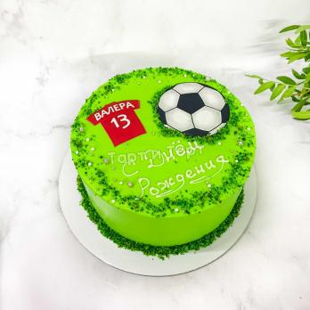 Торт футбол и мяч