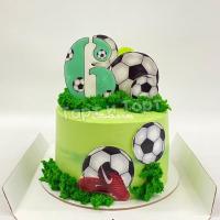 Торт футбол мальчику