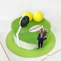 Торт большой теннис