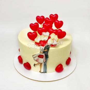 Торт №2451 - Влюбленные