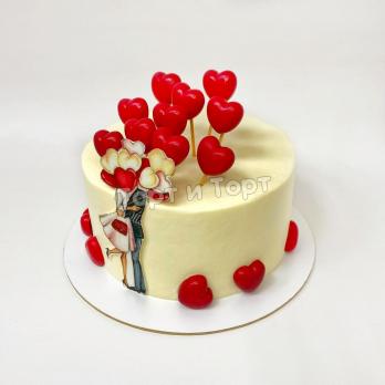 Торт №2451 - Влюбленные