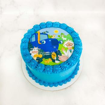 Торт Синий трактор
