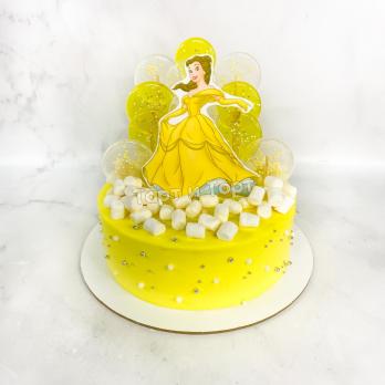 торт с принцессой