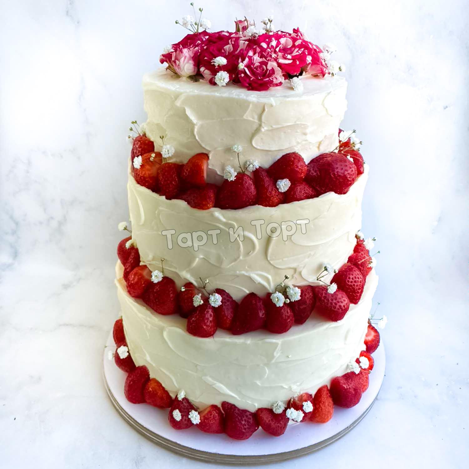 Свадебный торт - неотъемлемый атрибут праздника