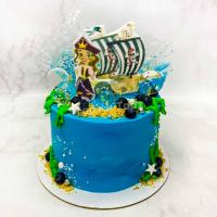 торт с пиратом